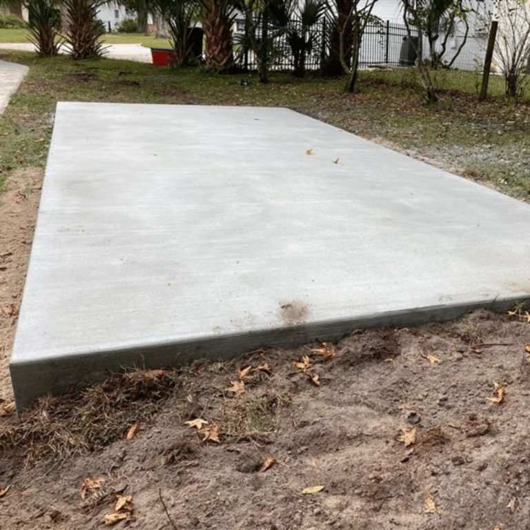 Concrete Storage Pad